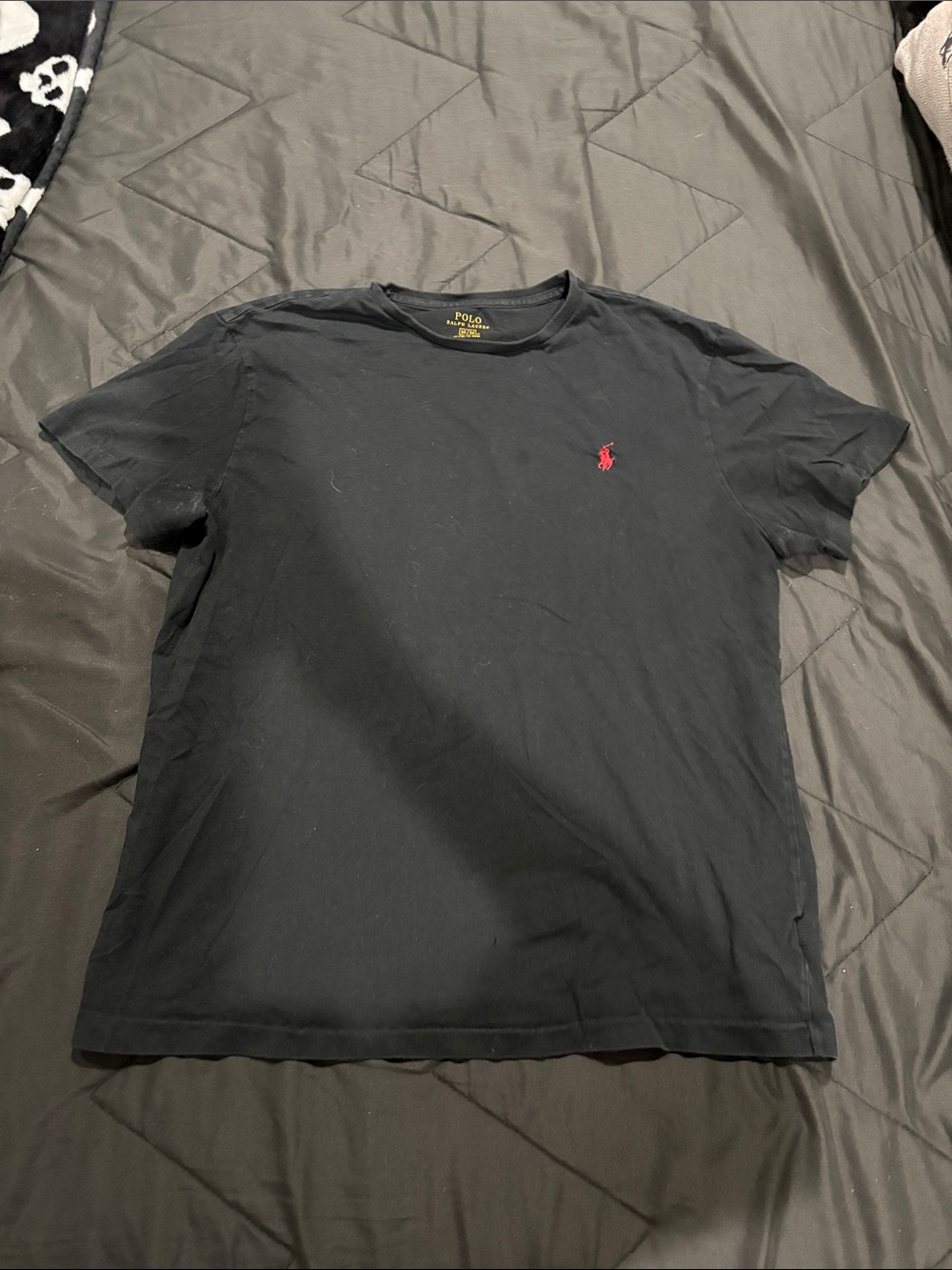 black polo tshirt